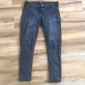 Gap faded Black maternity jeans